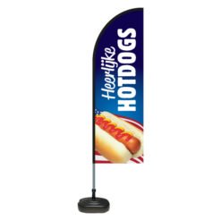 hotdogbeachflag