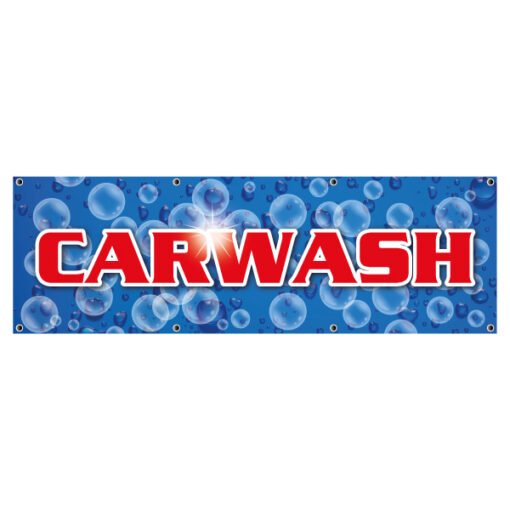 carwash banner